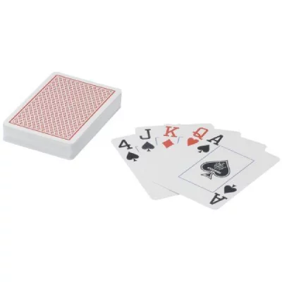 COPAG  - 104001344 - 100% plastic - jeu de poker - format 63x88mm - jumbo face - etui rouge