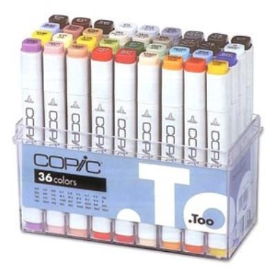 COPIC  Marqueur Professionnel Kit 36 Pi&egrave;ces