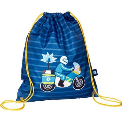 DIE SPIEGELBURG Coppenrath Verlag 17348 - Sac de sport avec motif de motard de la police