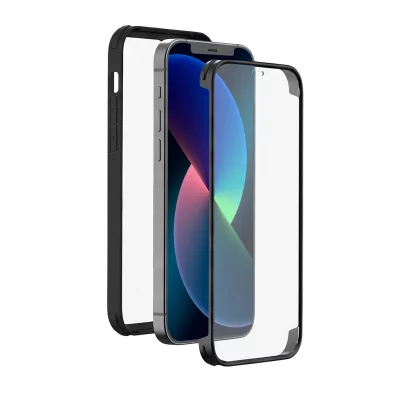 BIG BEN Coque 360&deg; iphone 13 protection int&eacute;grale noire bigben