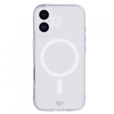 TECH21 Coque Antichoc pour iPhone 17 Compatible MagSafe avec Bords Relev&eacute;s Transparent