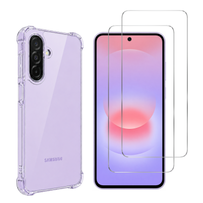 PHONILLICO Coque antichoc pour Samsung Galaxy A27 5G et 2 Verres Tremp&eacute; Film Protection Ecran