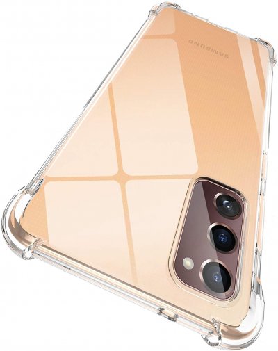 PHONILLICO Coque Antichoc Silicone Transparent Pour Samsung S20 Fe - []