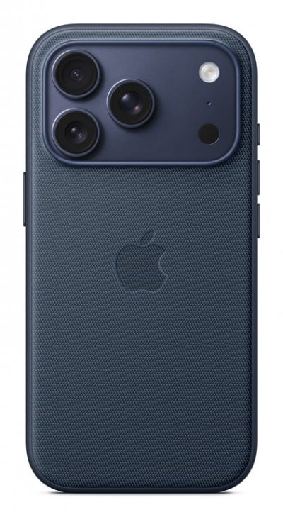 APPLE Coque  en tissage technique avec MagSafe bleu pour iPhone 17 Pro