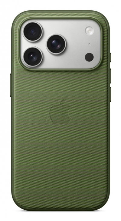 APPLE Coque  en tissage technique avec MagSafe vert pour iPhone 17 Pro