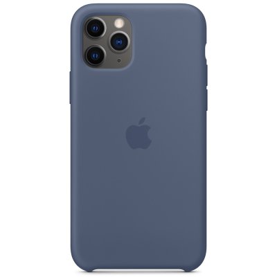 APPLE Coque  iPhone 11 Pro Silicone Bleu Alaska