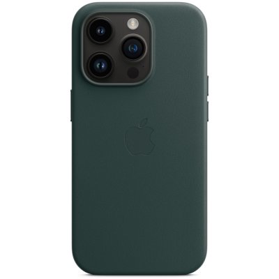 APPLE Coque  iPhone 14 Pro Cuir Vert Foret MagSafe 