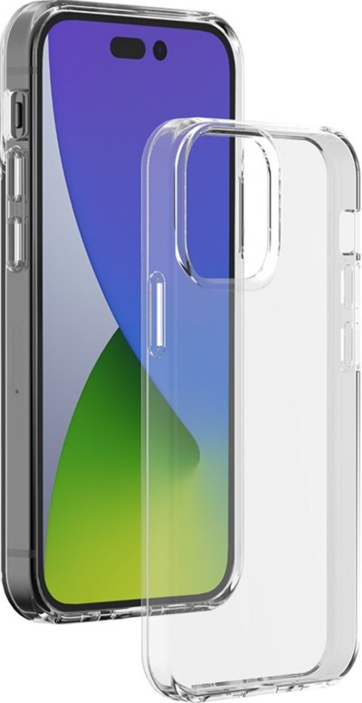BIGBEN Coque Apple iPhone 14 Pro Silisoft souple Transparente  