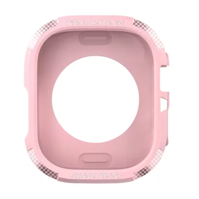 AVIZAR Coque Apple Watch 8 7 41mm Et 6 5 4 2 40mm Et 3 2 1 38mm Fibre De Carbone Rose