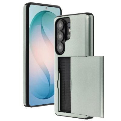 IMOSHION Coque arri&egrave;re avec porte-cartes pour Samsung Galaxy S26 Ultra - Vert