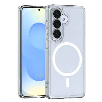 IMOSHION Coque arri&egrave;re de protection avec MagSafe pour Samsung Galaxy S26 Plus - Transparent