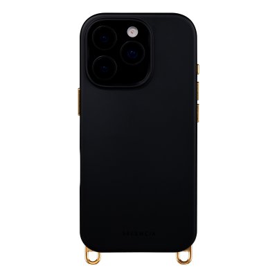 SELENCIA Coque arri&egrave;re MagSafe avec crochets amovibles Rivi&egrave;ra pour iPhone 16 Pro Max Velvet Black