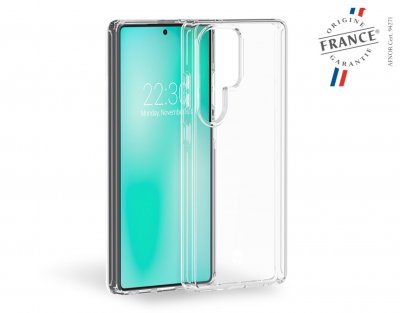 FORCE CASE Coque Arri&egrave;re pour Samsung Galaxy S25 Ultra Renforc&eacute;e 2m Transparent