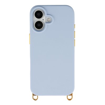 SELENCIA Coque arri&egrave;re Rivi&egrave;ra MagSafe avec crochets amovibles pour iPhone 17 - Powder Blue