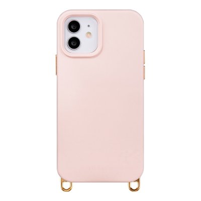 SELENCIA Coque arri&egrave;re Rivi&egrave;ra MagSafe pour iPhone 12 / 12 Pro - Rose