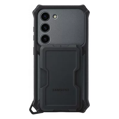SAMSUNG Coque arri&egrave;re Rugged Gadget originale  Galaxy S23 - Titan