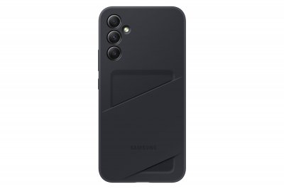 SAMSUNG Coque arri&egrave;re  avec porte-carte Galaxy A34 5G Noir