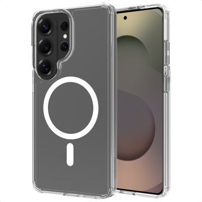 ACCEZZ Coque arri&egrave;re Xtreme Impact avec MagSafe pour Samsung Galaxy S26 Ultra - Transparent