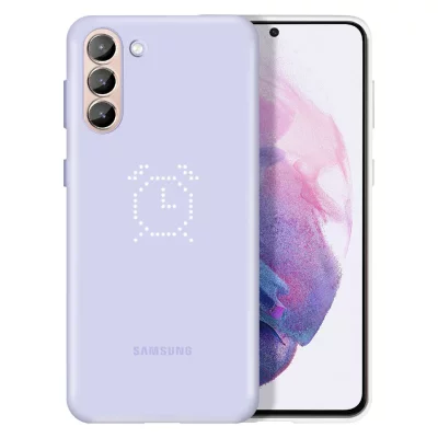 SAMSUNG Coque avec affichage LED Violet pour  G S21 5G  - Neuf
