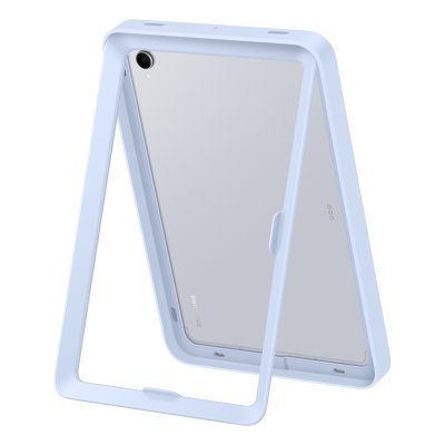 SAMSUNG Coque avec bords renforces, fonction Stand pour Galaxy Tab S11 - Bleu
