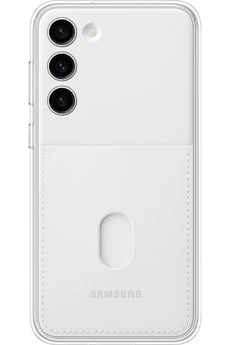 SAMSUNG Coque avec cadran renforc&eacute; pour  Galaxy S23+ 5G Blanc