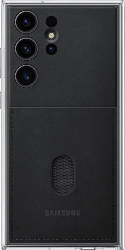 SAMSUNG Coque avec cadran renforc&eacute; pour  Galaxy S23 Ultra 5G Noir