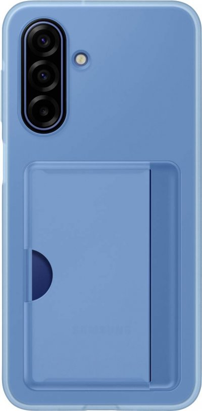 SAMSUNG Coque avec porte-carte Bleu Arctique pour  Galaxy A17 4G et 5G
