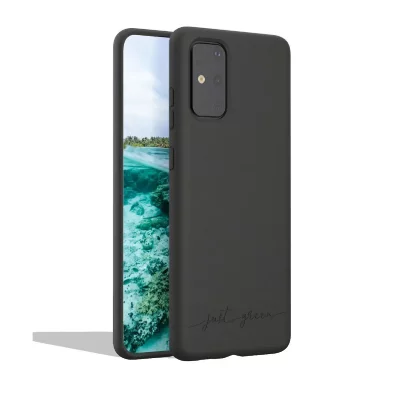 BIGBEN Coque Biod&eacute;gradable Noire pour Samsung G S20+ Just Green - Neuf