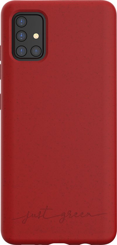 BIGBEN CONNECTED Coque Biod&eacute;gradable Rouge pour Samsung G A51 Just Green - Neuf