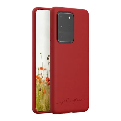 BIGBEN CONNECTED Coque Biod&eacute;gradable Rouge pour Samsung G S20 Ultra Just Green - Neuf