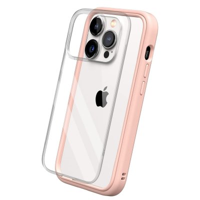 RHINOSHIELD Coque bumper  IPhone 14 Pro Mod NX Rose