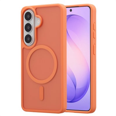 IMOSHION Coque Color Guard avec MagSafe pour Samsung Galaxy S26 - Orange