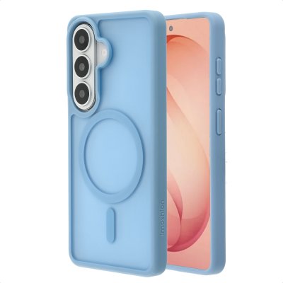 IMOSHION Coque Color Guard avec MagSafe pour Samsung Galaxy S26 Plus - Bleu clair