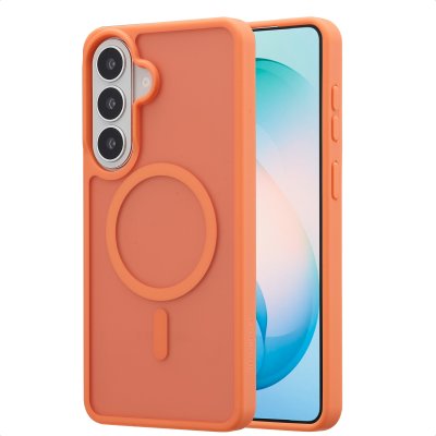 IMOSHION Coque Color Guard avec MagSafe pour Samsung Galaxy S26 Plus - Orange