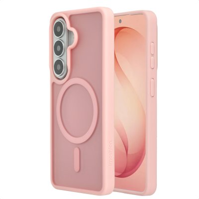 IMOSHION Coque Color Guard avec MagSafe pour Samsung Galaxy S26 Plus - Rose clair