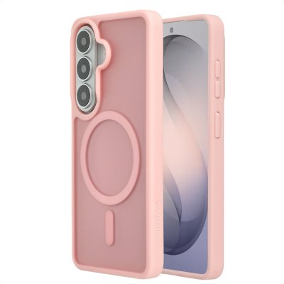 IMOSHION Coque Color Guard avec MagSafe pour Samsung Galaxy S26 - Rose clair