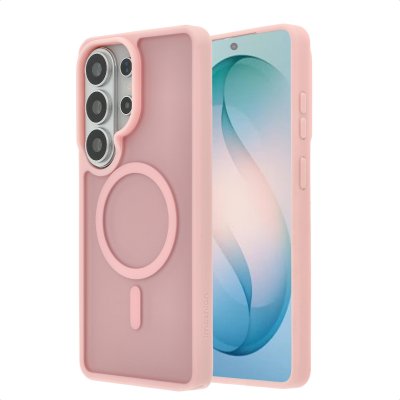 IMOSHION Coque Color Guard avec MagSafe pour Samsung Galaxy S26 Ultra - Rose clair