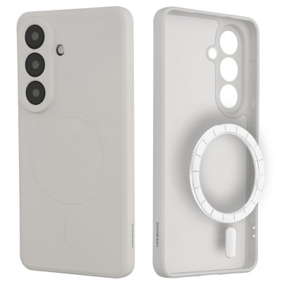IMOSHION Coque Couleur avec MagSafe pour Samsung Galaxy S26 - Beige