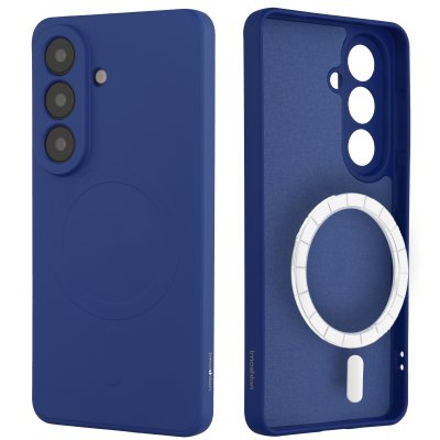 IMOSHION Coque Couleur avec MagSafe pour Samsung Galaxy S26 - Royal Blue