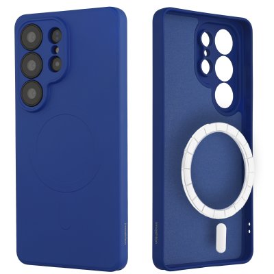 IMOSHION Coque Couleur avec MagSafe pour Samsung Galaxy S26 Ultra - Royal Blue