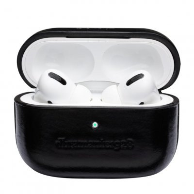 DBRAMANTE1928 Coque Cuir AirPods Pro Copenhagen Noire  - Neuf
