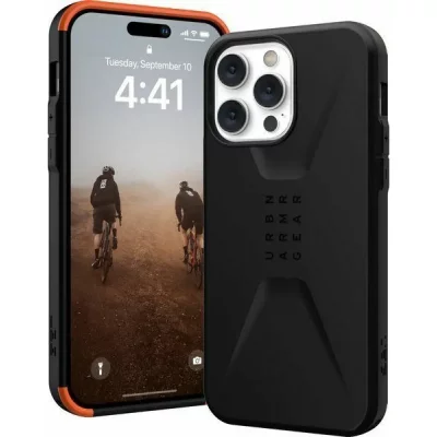 UAG Coque de protection Civilian pour iPhone 14 Pro Max - Noir - Neuf
