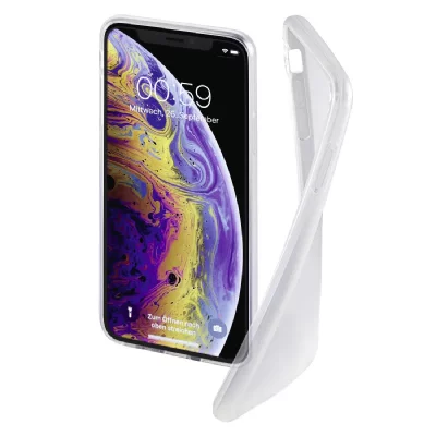 HAMA Coque de protection Crystal Clear pour iPhone X/Xs, transparente -