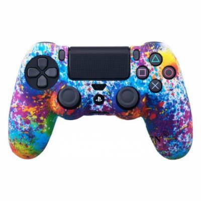 OEM Coque de protection en silicone pour manette PS4/Slim/Pro - Multicolore #4