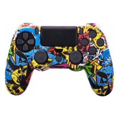 OEM Coque de protection en silicone pour manette PS4/Slim/Pro - Multicolore #5