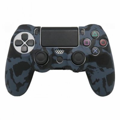 OEM Coque de protection en silicone pour manette PS4/Slim/Pro - Noir