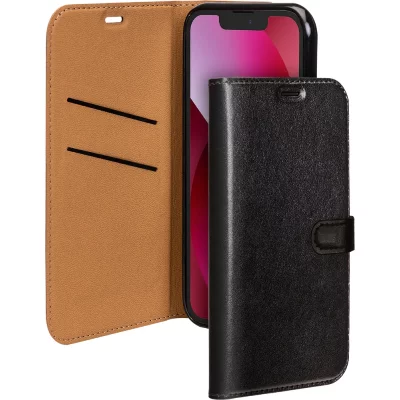 BIGBEN CONNECTED Coque de Protection Folio iPhone 13 Wallet avec languette Noir Bigben