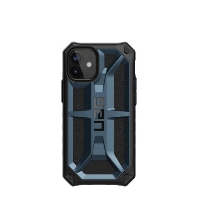 URBAN ARMOR GEAR Coque de protection Monarch pour iPhone 12 mini - Noir et bleu - Neuf