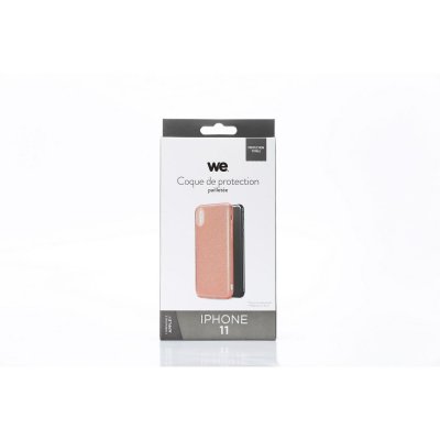 WE Coque de protection paillette  pour IPhone XR Rose