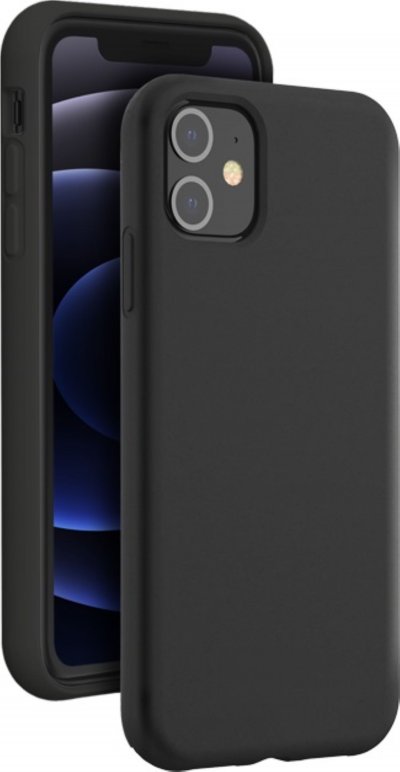 BIGBEN CONNECTED Coque de Protection Silicone Soft Touch Iphone 12 / Iphone 12 Pro Noir